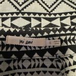 Miami  Black and White Geometric Mini Skirt Photo 2