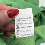 Campfire Cozy Size L Hooded Sweatshirt Henley Casual Loose Kangaroo Pocket Green Size L Photo 11