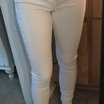 American Eagle Outfitters White Super Stretch Skinny Jeans Size 4 Photo 0