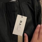 NA-KD  PU Side Slit Leggings XSmall EU34 Photo 9