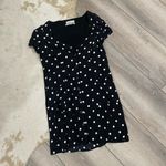 Urban Outfitters  black white polka dot button down dress Photo 0
