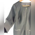 Ann Taylor  12 Classic Black Fitted Mini Dress - Funeral Photo 2