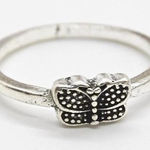 Little Butterfly Ring Silver Photo 0