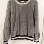Dylan  Gray Textured Sweater Photo 0