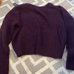 EXPRESS  purple reversible sweater. NWT. Size M. Photo 2