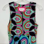 Anthropologie Kenzie Asymmetrical Dress Size 6 Groovy Retro 60s 70s Photo 3