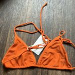 Mikoh  Orange Triangle Bikini Top Photo 2