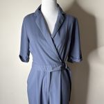 Topshop Gray Utility Buckle Jumpsuit Photo 2