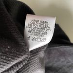 Dual Nature New  Keyhole Rib Velour Dress Mock Neck Long Sleeve Mini Black Photo 15