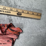 One World Tunic Top Women Floral Paisley Boho Casual Pink Orange Size Large Photo 9