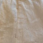 J Jill Love Linen Single Button L/S Unlined Blazer Jacket Shell Pink Sz Medium Photo 3