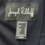 Joseph Ribkoff  Navy Dress Sleeveless Cocktail Evening Sz 6 $254 Photo 3