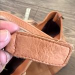 Super cool rustic Tan Leather Tote Bag Photo 6