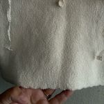 ZARA  Cream Lace Trim Combination Knit Top S Photo 12