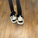 H&M  Espadrille‎ Closed Toe Sandals Size 38 US7 Lace Up Ballet Core Photo 3