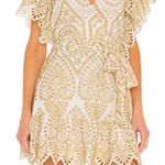 Mink Pink Yellow and White Dress Photo 0