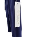 La Blanca  Ruched Tunic Cover-Up Swim Beach Dress Blue Gold‎ Beads Size Small NWT Photo 1