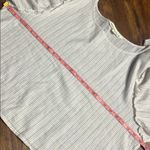 Hippie Laundry  wide bell flutter sleeve striped pastel top Photo 8