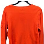 Ralph Lauren Lauren Womens Shirt Size L Pumpkin Fall 100% Cotton Staple Photo 3