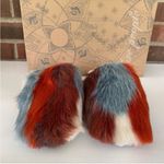 Free People NWT Daylights Faux Fur Slipper Slides Photo 4