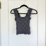 Free People  | Love Letter Cami Stretch Top in Black in‎ size XS/S Photo 3