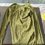 Lululemon LULU SEIFTLY LONG SLEEVE CHARTREUSE TOP SIZE 4 Photo 2