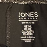 Jones New York Signature Black And White Geometric Min Skort With Pockets SZ XXL Photo 6