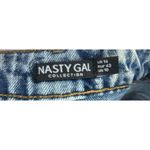 Nasty Gal Medium Wash Flare Button fly Jeans US10 Photo 7