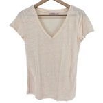 Calypso St. Barth Women's Short Sleeve V Neck T Shirt Top Size Small Photo 0