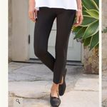 Frank & Eileen  Murphy Billion Dollar Pants Cropped Trouser Legging in Black Sz S Photo 1