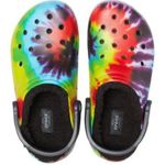Crocs Classic Lined Tie Dye Women’s Size 12 And Men’s Size 10 Photo 0