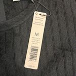 Nic+Zoe NWT  Twirl Knit Dress Black Onyx Textured Sleeveless A-Line Size M Photo 2