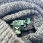 Ralph Lauren  Lambswool Coat Of Arms Crest Turtleneck Knit Sweater Size P Large Photo 4