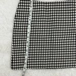 & Other Stories & Other Stories Gingham Mini Skirt Size 4 Classic Black and White Photo 8