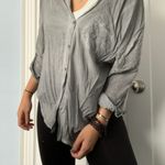 Brandy Melville Silk Button Down Photo 0