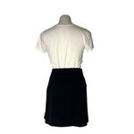 Everlane  Black With Mini Skirt Stretch Cotton Inside Elastic Waist Size 12 Photo 1