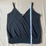 Abbeline  Black Low Cut V-Neck Camisole Tank Top Women Size XS Photo 5