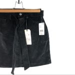 Vanilla Star Jeans Vanilla Star - Mini Velour Mini Skirt w/ Tie Photo 2