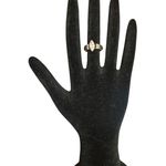 VINTAGE DIAMONIQUE DQCZ 925 STERLING MARQUISE RING, SIZE 6 Silver Photo 0