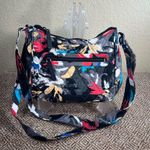 Vera Bradley Mini Crossbody Colorful Splash Color Paint Boho Casual Beach EUC Blue Photo 0