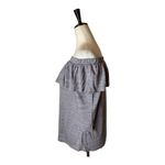 Anthropologie Dolan Shirt Women‎ Small Purple Off The Shoulder Charla Top Boho Photo 5