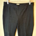 Chico's  Women's Black Stretch Pull On Comfort Fit Career Pants Size 1 (8/10)‎ Photo 1