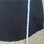 Old Navy 🦋 Black Tie-Sleeve Short Sleeve Top Casual Neutral Comfy Stretch Large Photo 6