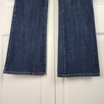 Michael Kors Jeans Flared Legs Dark Wash Denim Mid Rise Cotton Blend Stretch 8 Blue Photo 14