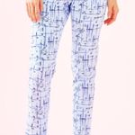 Lilly Pulitzer NWOT  Luxletic Corso Golf Pants Talk Birdie To Me 8 Photo 0