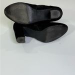 Madden Girl  Women's "Farrley" Faux Suede Side Zip Ankle Bootie Black-8 Photo 5