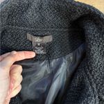 Luii Women's Wool Blend Black Knit Sweater Dress Zip Front High Collar ~ XL 💚🍄 Photo 7