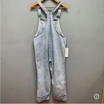 We Wore What Denim Overalls in Light Blue Wash XS Photo 5