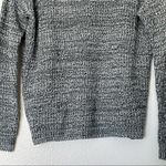 Polagram Polyagram Knit Crew Neck Sweater Heart Patches on Elbows - Navy/White Size Small Photo 3