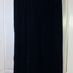 J Jill Black Velvet Palazzo Pants Elastic Waist M Comfort Vintage Party Holiday Size M Photo 0